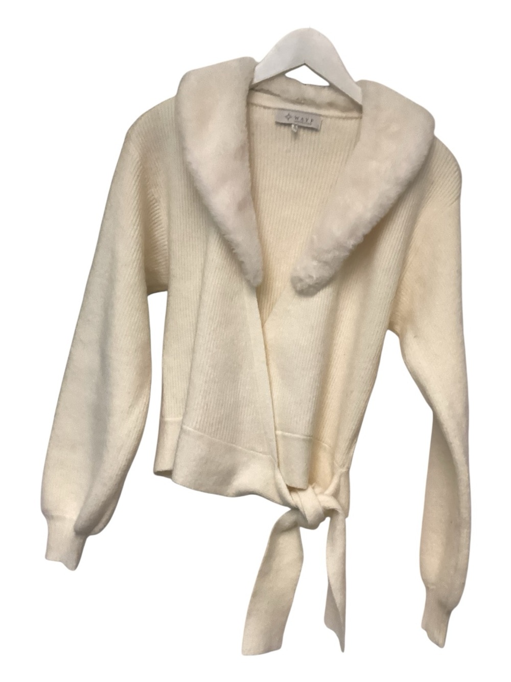 WAYF Sterling Wrap Sweater